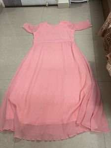 Peach Embellished Gown
