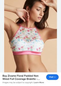 Zivame Floral Bralette Top