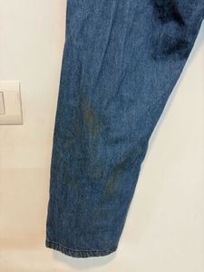 Two-Tone Denim Jeans