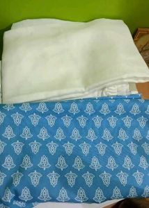 Blue Printed Kurta