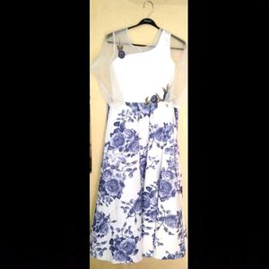 Floral Print Party Dress