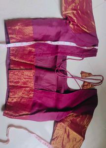 Purple Chiffon Saree