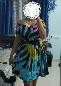 A Tie Dye Dress