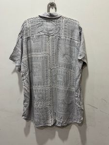 Zara Patterned Short Sleeve Shirt