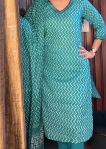 Pure Jaipuri Cotton Suit Set