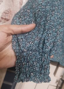 Women Unique Neck Top