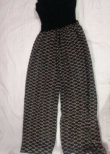 straight Wide leg pants