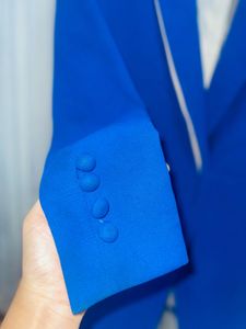 Royal Blue Statement Blazer