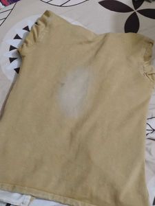 Tan Graphic Hooded Jacket