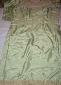 silk creap suit+ dupatta patyala