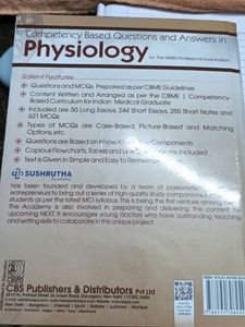 Competency Based Q &amp; A In Physiology