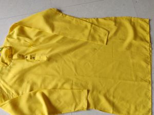 Mens Yellow Kurta