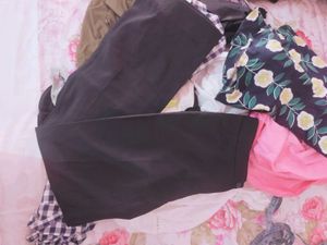 Black Formal High Waist Flared Pants