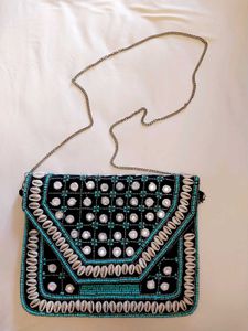 Bohemian Hand embroidered Sling bag
