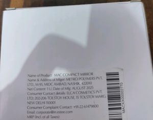 Mac Compact Led Mirror With Charging Cable