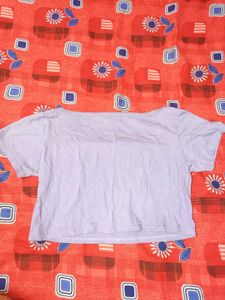Lavender Crop Top