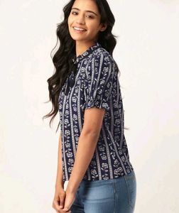 Floral Print Women's Top