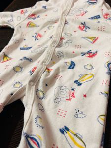 Cute Printed Baby Romper