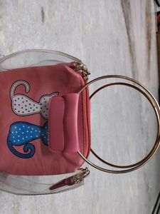 Cute Pink Sling Bag
