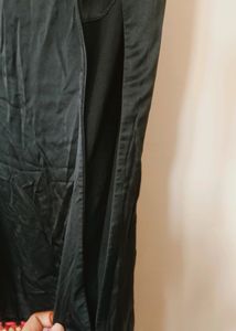 Black Satin Dress
