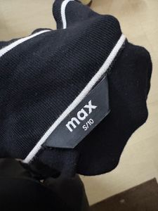 Black Short Sleeve Top