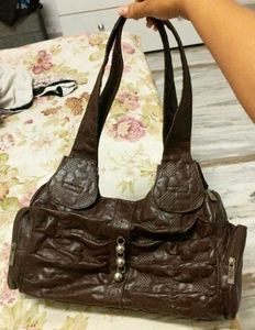 Brown Leather Handbag