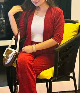Red Co-ord Set