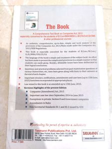 Company Law - Taxmann&#39;s