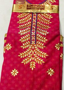 Unstitched Ladies Suit With Dupatta