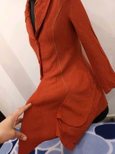 Semi Winter Long Dress Blazer..