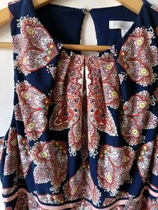 London Times Printed maxi Dress