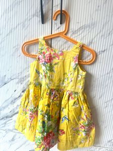Ralph Lauren Floral Yellow Dress