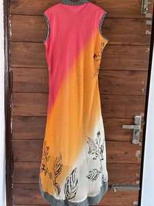New Sleeveless Kurti With Attached Sleeves