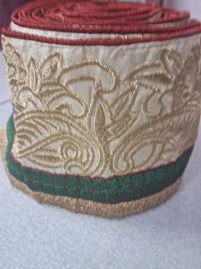 Embroidered Decorative Fabric Trim