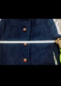 Elegant Navy Blue Coat