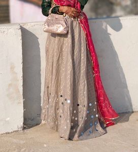 Elegant Lehenga Skirt with Detail