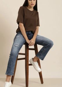Brown Oversized T-Shirt