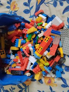 Teleking Blue Binoculars And Lego Set