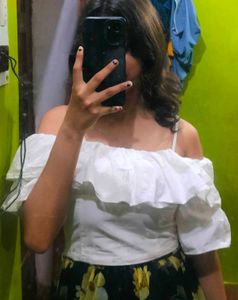 Zara Ruffle Top