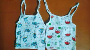 Baby Tank Tops - Shark &amp; Watermelon Print