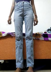 Light Wash Denim Jeans