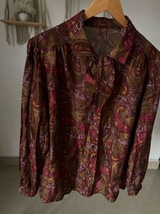 Tie knot Abstract Print Shirt