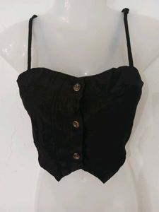 BLACK SHEIN TOP