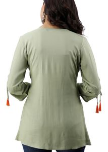 Three Quarter Sleeves Top