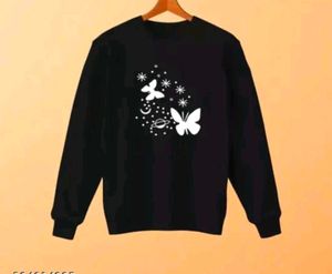 Beautiful Butterfly Print T Shirt For 10yrs Girls