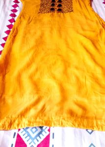 Kurti With New Sare