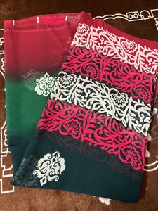 fix rate green saree