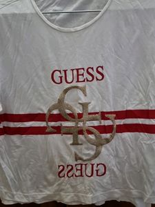 Guess Top With Beadwork