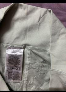 Adidas Grey &amp; Yellow Leggings