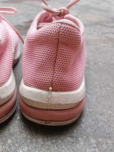 Pink &amp; White Sneakers